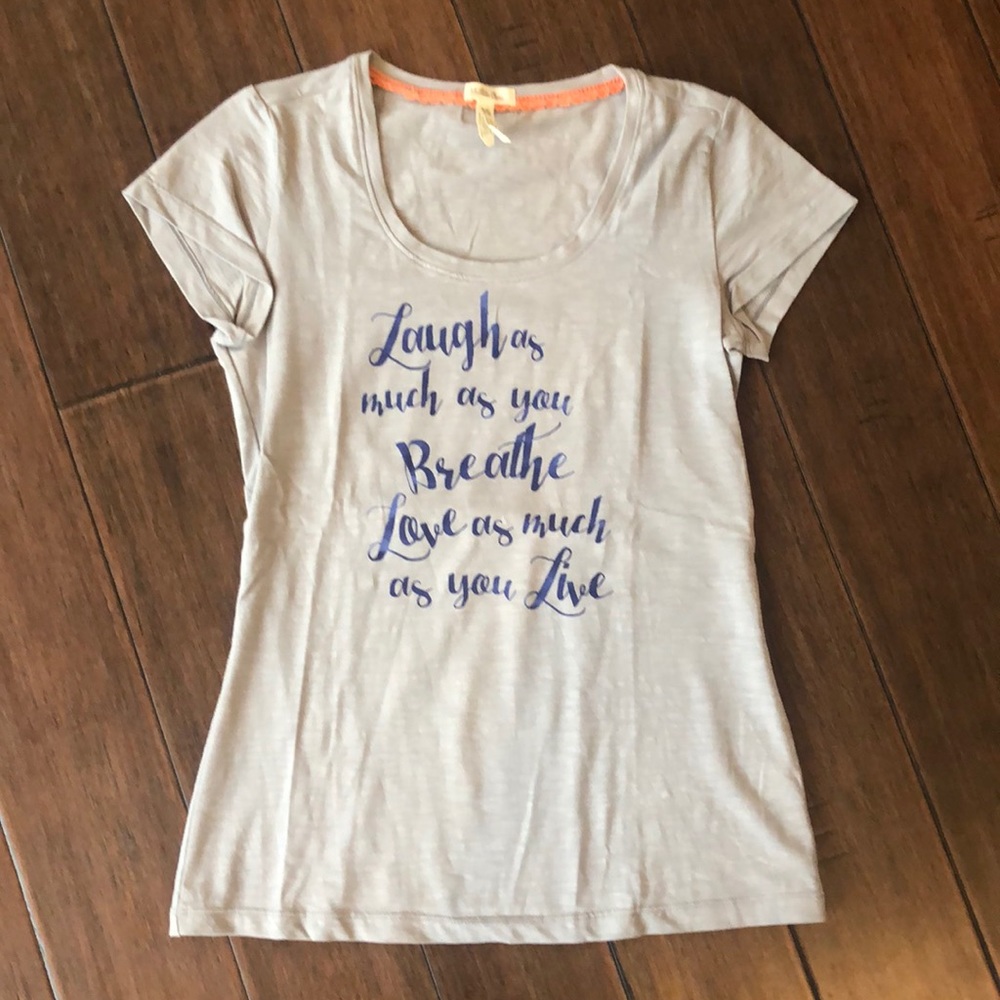 Matilda Jane Laugh Breathe Love Tee